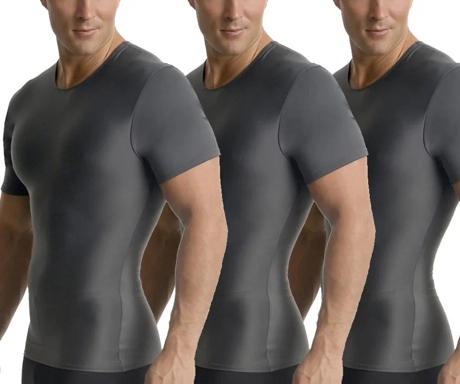 3-Pack Insta Slim Activewear Compression Crew Neck TA0003