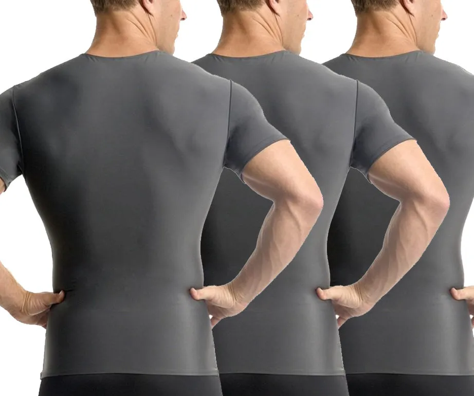 3-Pack Insta Slim Activewear Compression Crew Neck TA0003