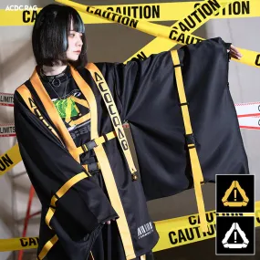 ACDC RAG “Error Code” kimono jacket