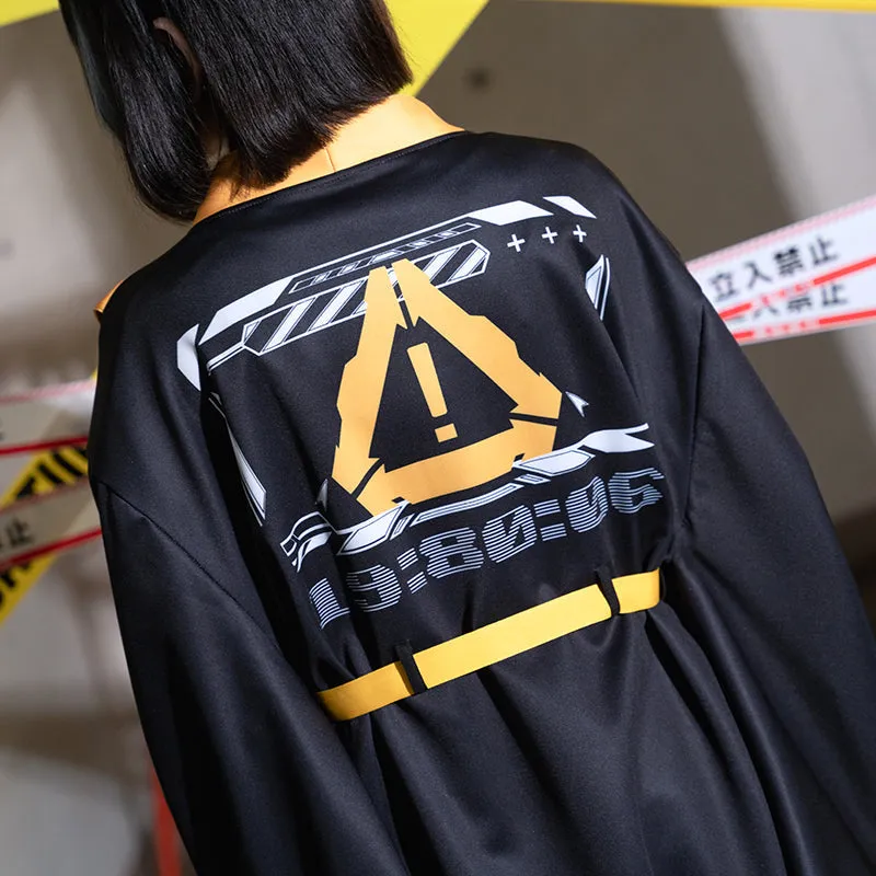 ACDC RAG “Error Code” kimono jacket