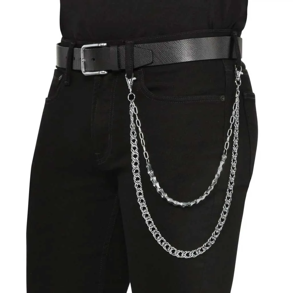 Adult Layered Chain Belt