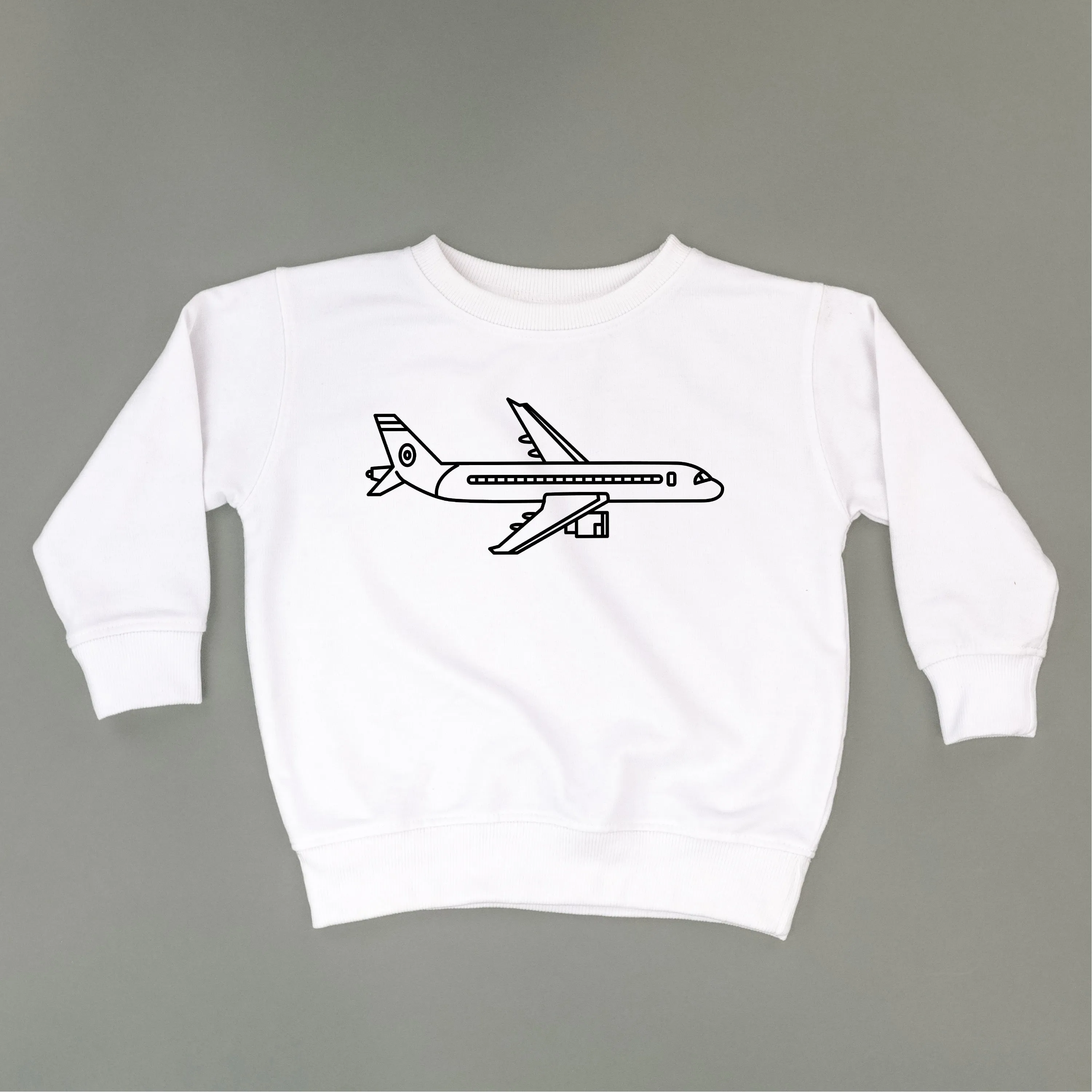 AIRPLANE - Minimalist Design - Child Sweater