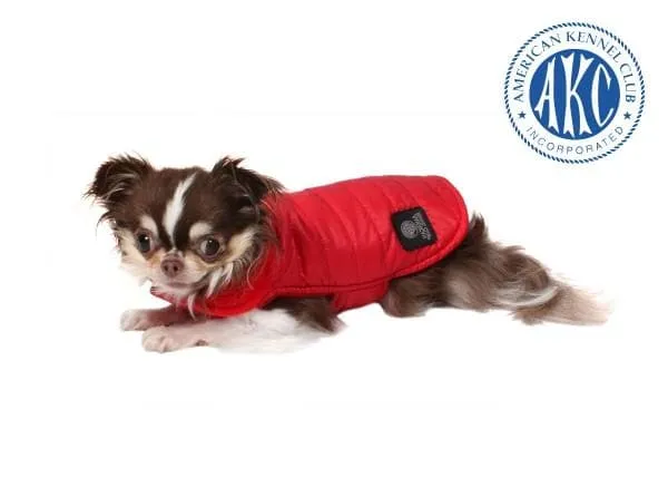 AKC Belly Band Dog Puff Coat