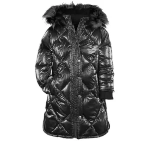 Appaman Sloan Puffer Girls' Coat - Black