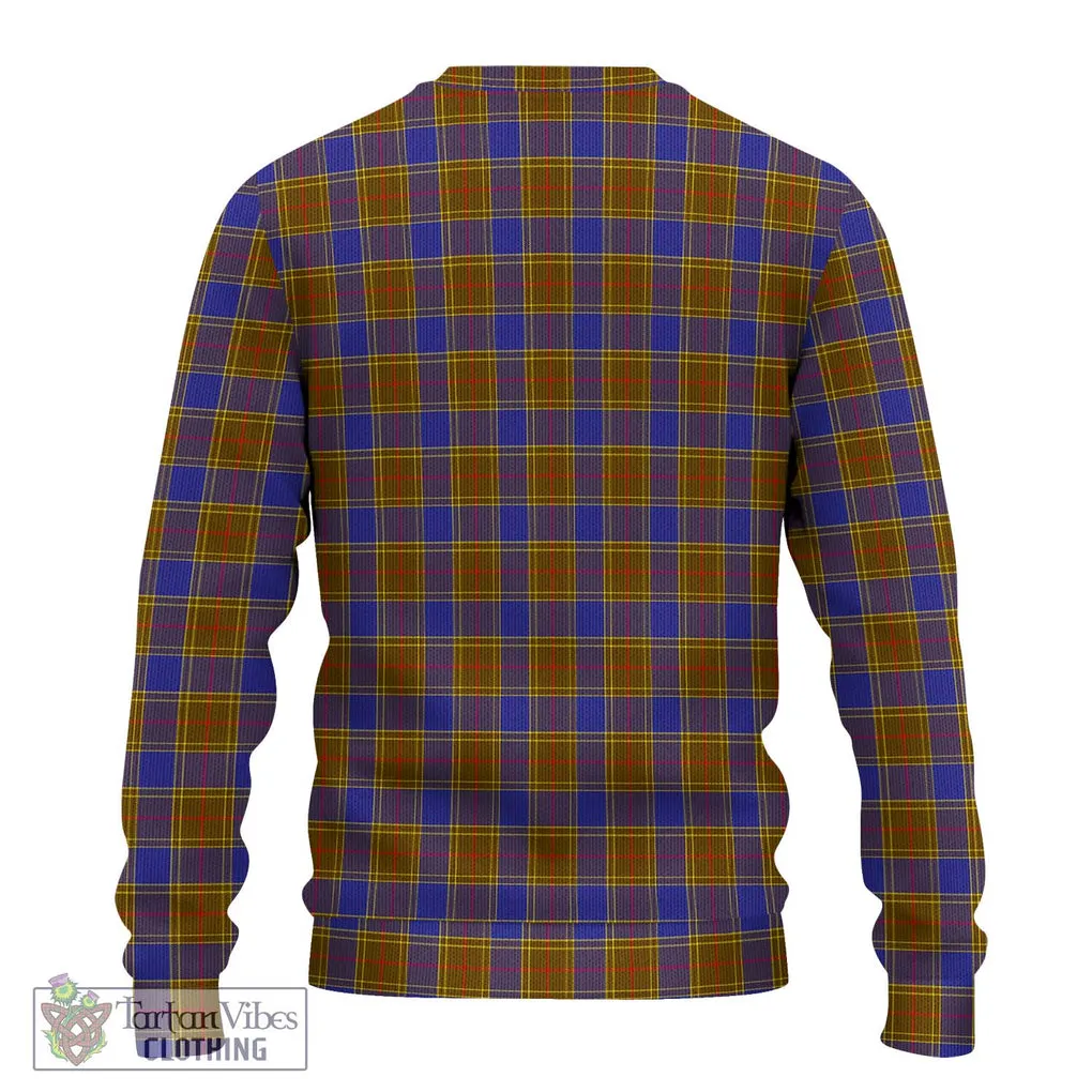 Balfour Tartan Ugly Sweater with Family Crest DNA In Me Style