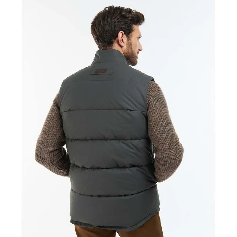 Barbour Fontwell Mens Quilted Gilet - Olive