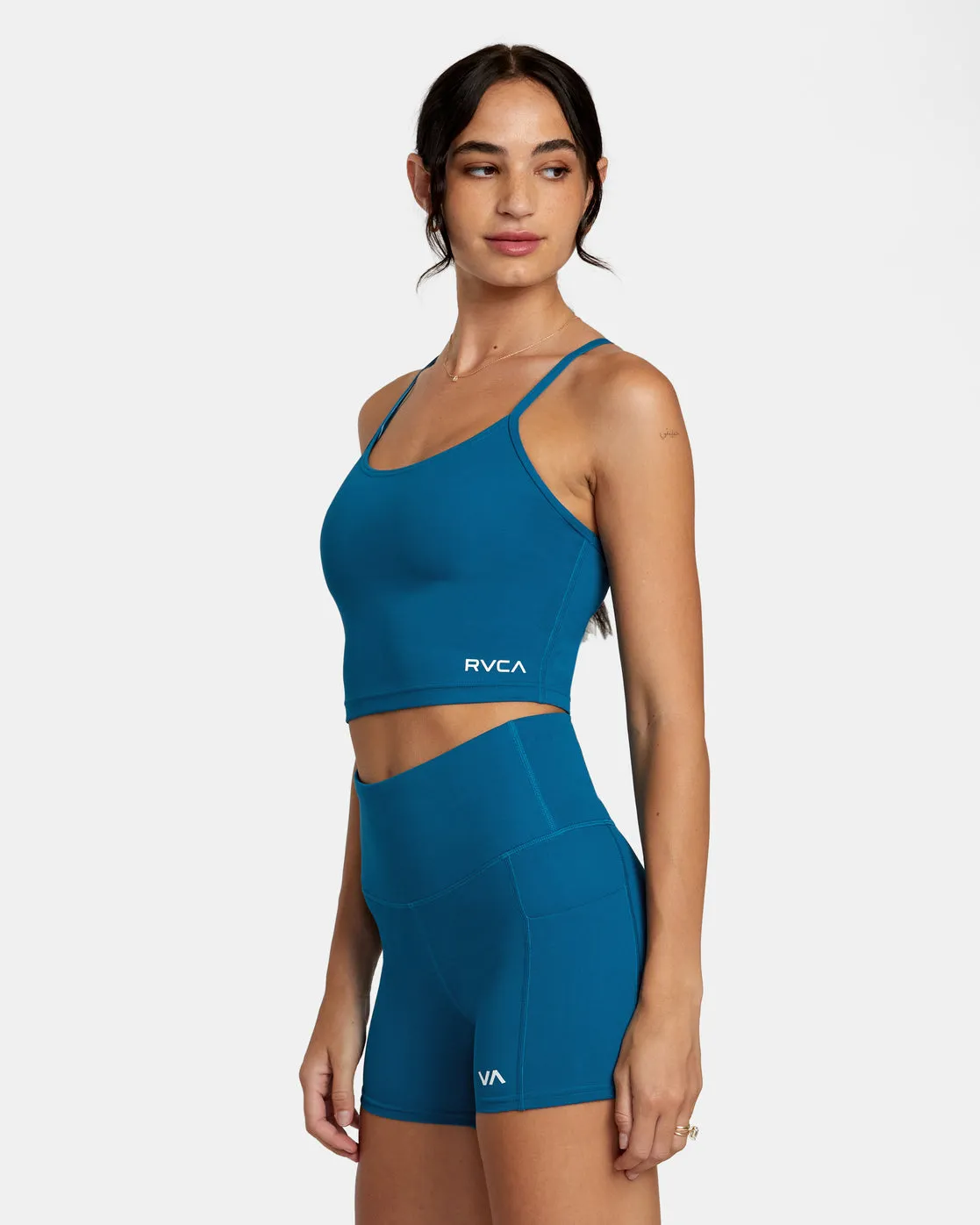 Base Tank Sports Bra - Teal