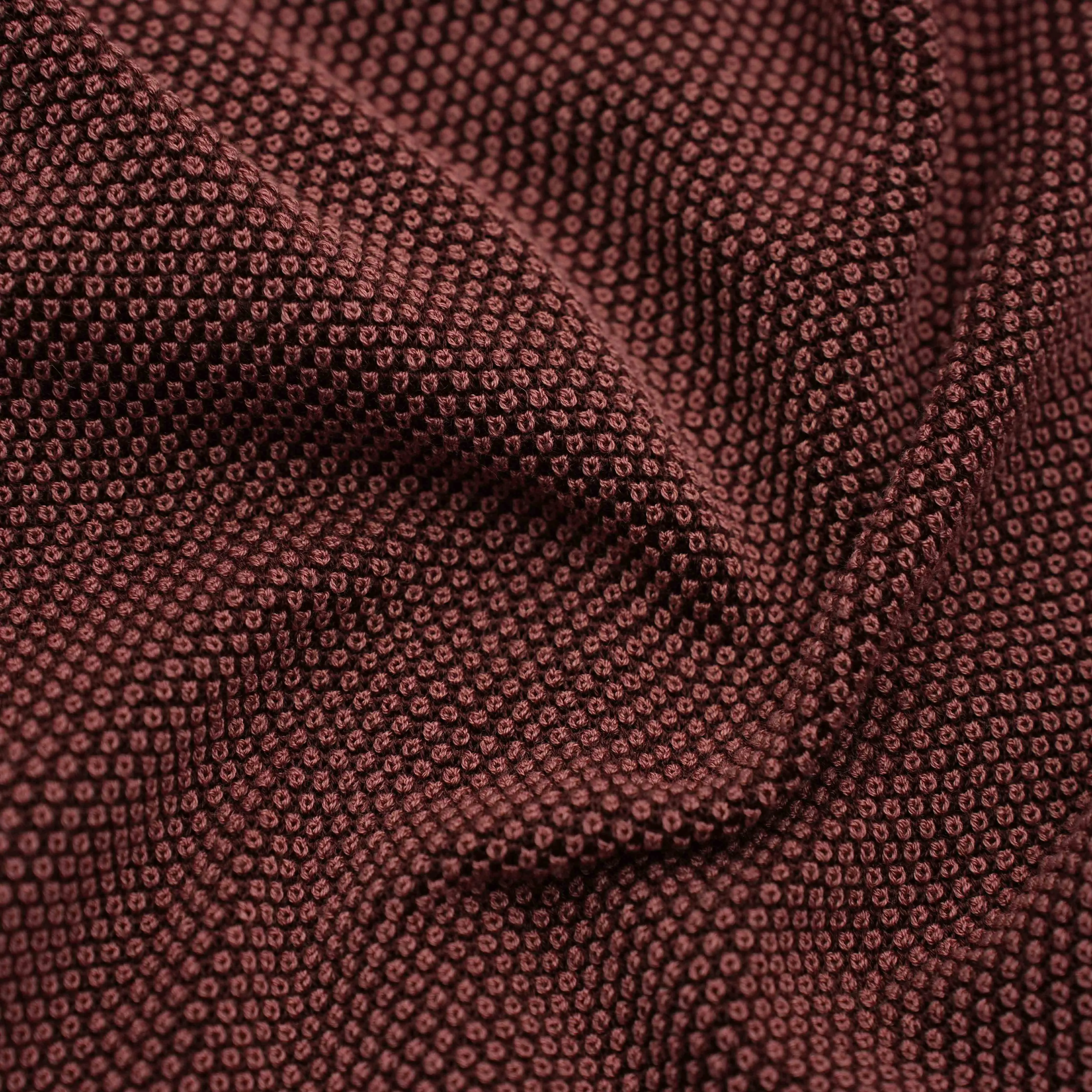 Birdseye Sweater Rosewood Polo