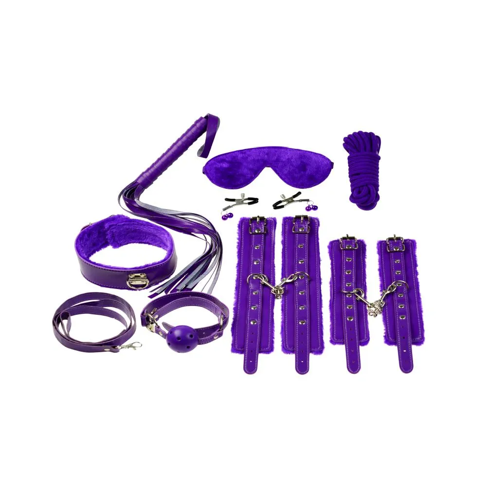 Bondage Kit - Everything Bondage Kit 12 pcs. (Purple)