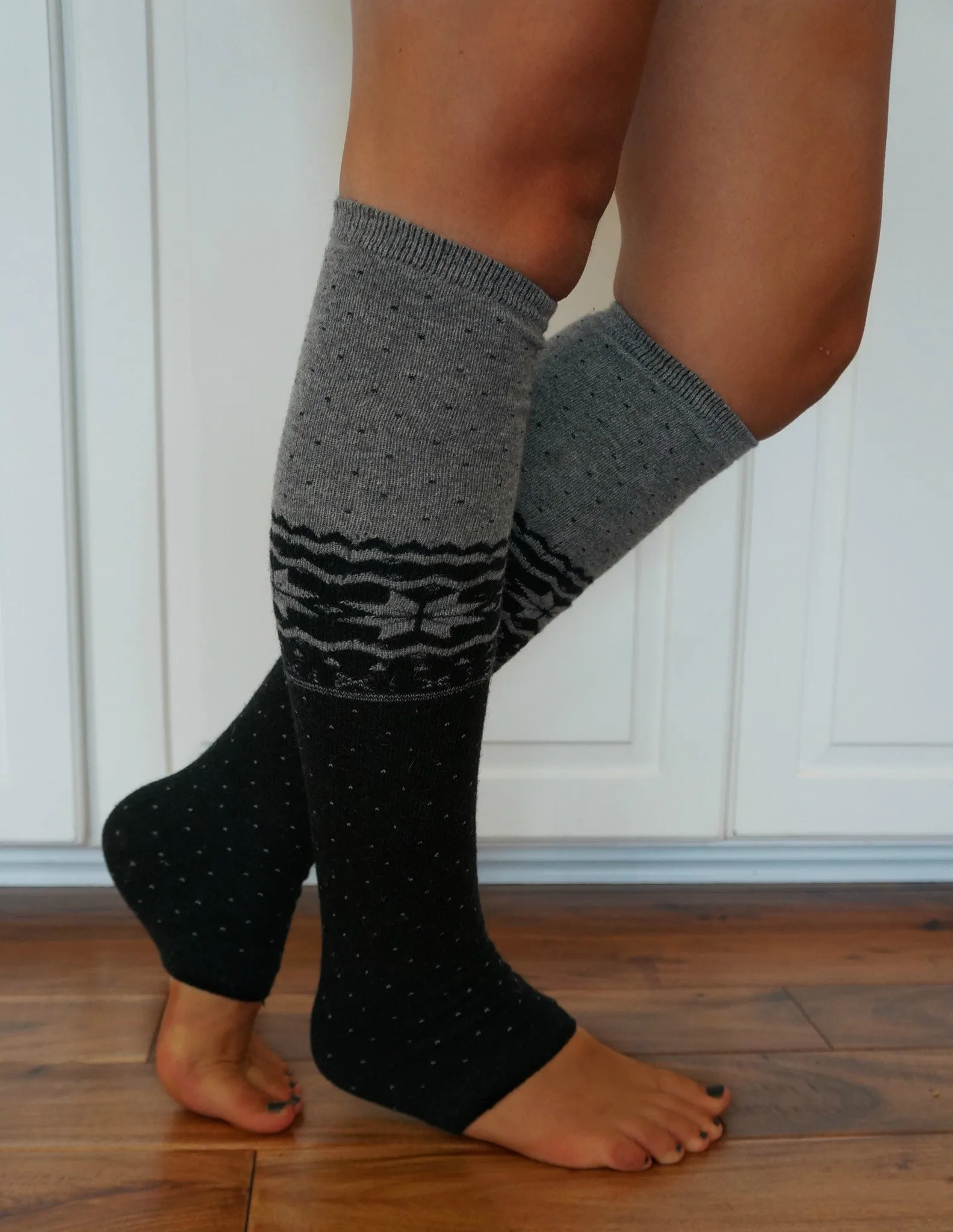 Boot Cozies™ Snowflake Leg Warmers