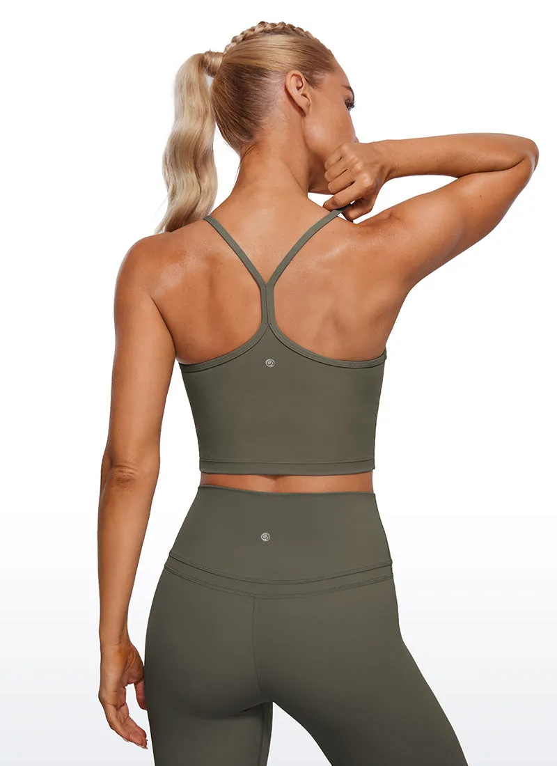 Butterluxe Y Back Built-in Bra Tanks