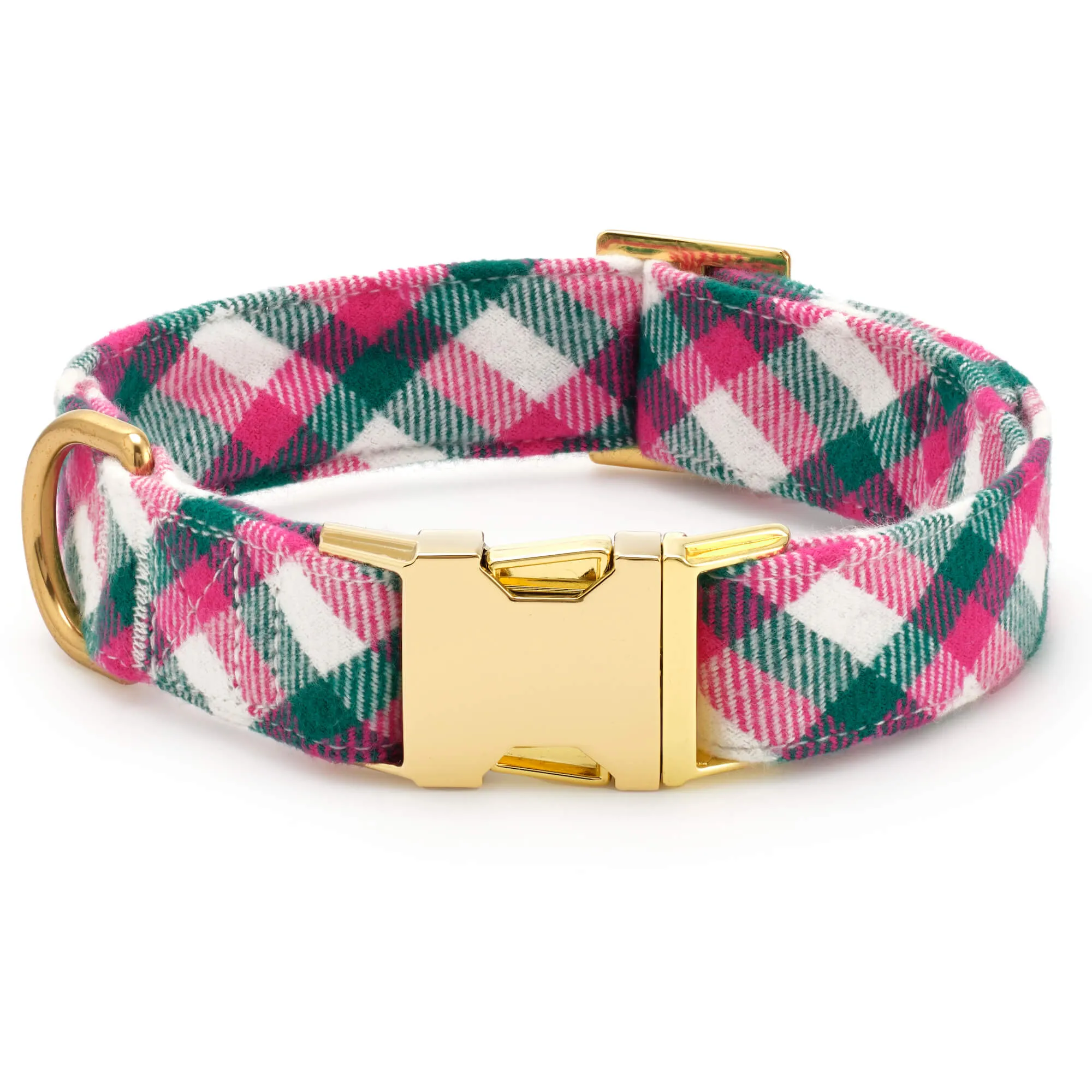 Callie Plaid Flannel Lady Bow Collar