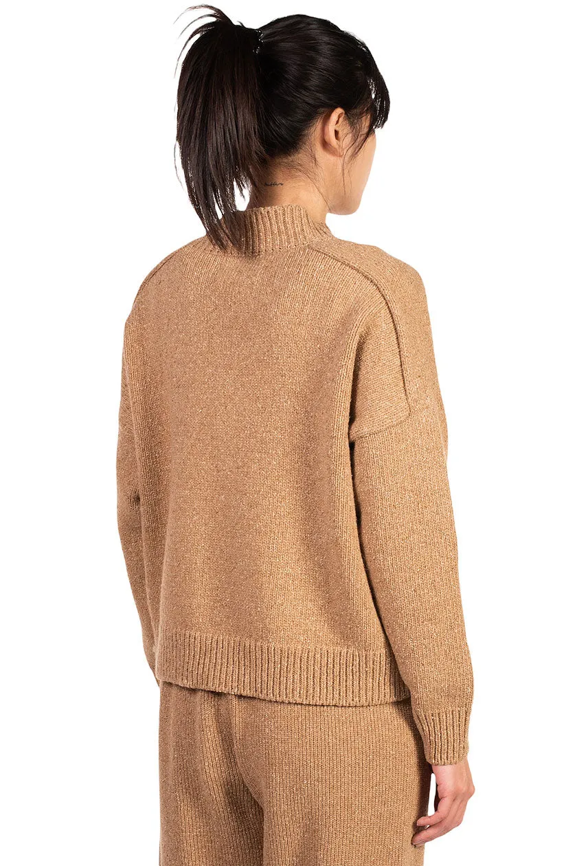 Camel Soft Wool Sweater