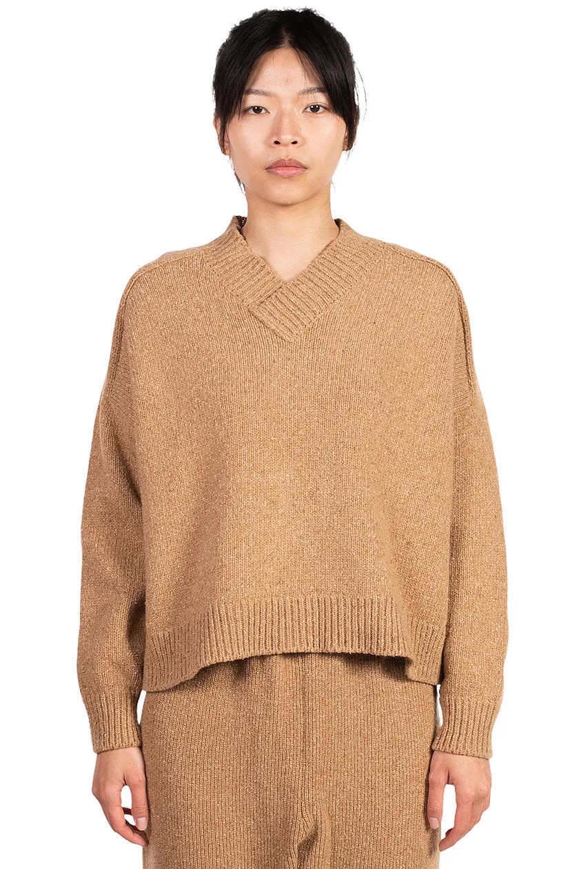 Camel Soft Wool Sweater