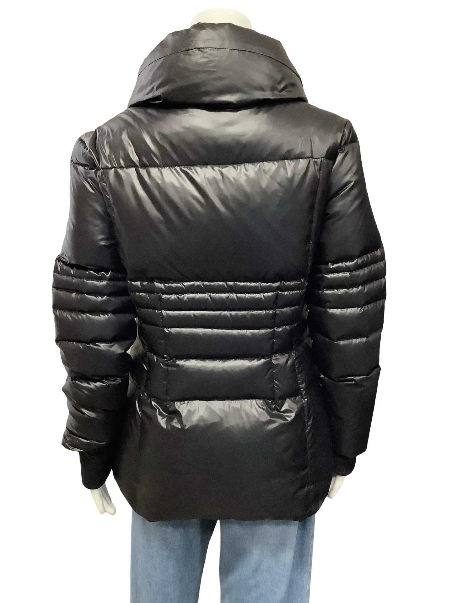 Carbon 38 Puffer Jacket Quilted Black Size: S