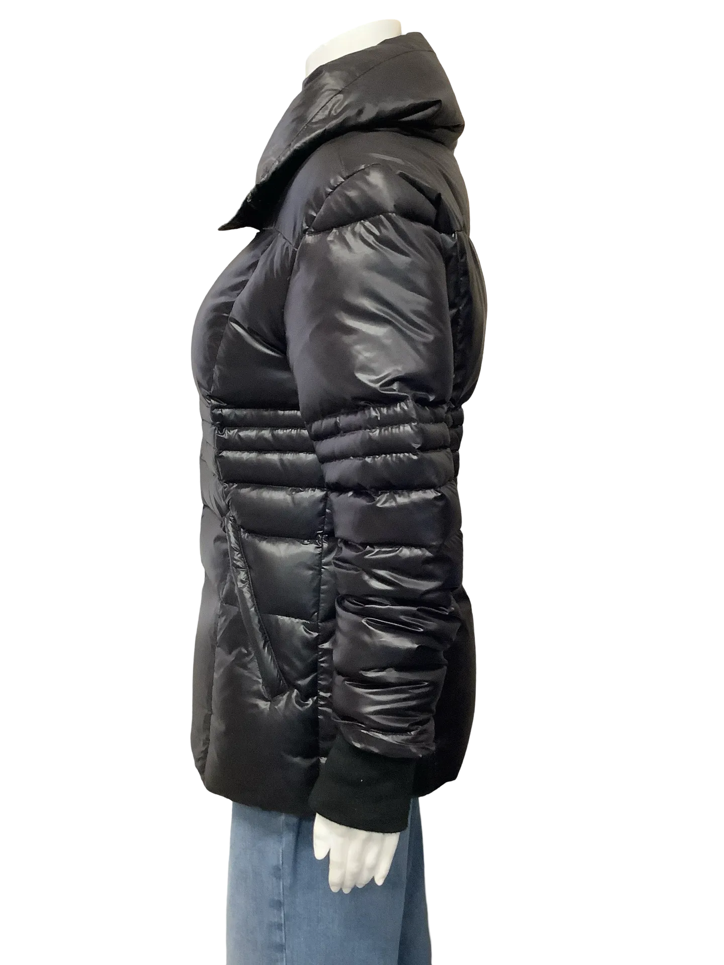 Carbon 38 Puffer Jacket Quilted Black Size: S