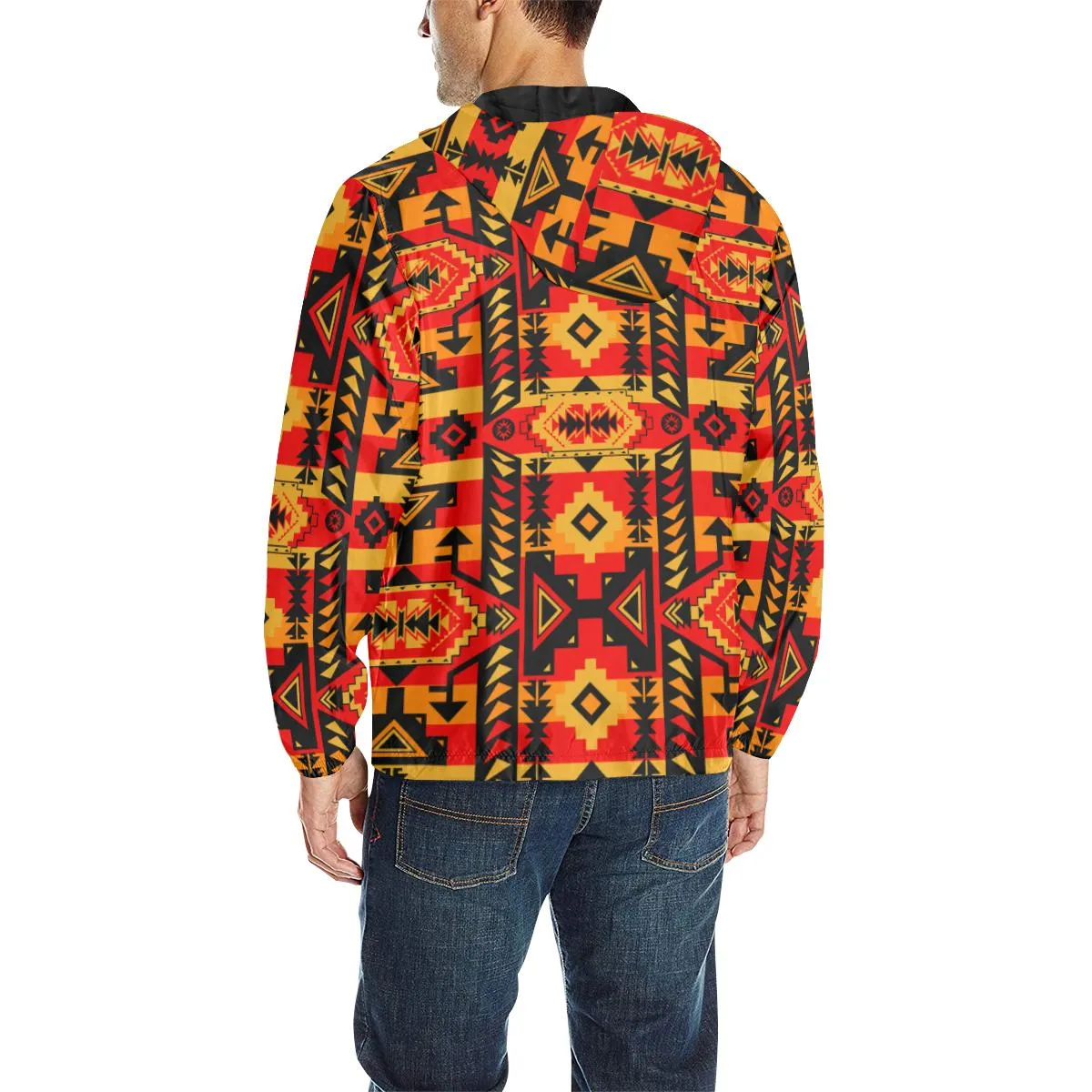 Chiefs Mountain Fire Unisex Quilted Coat