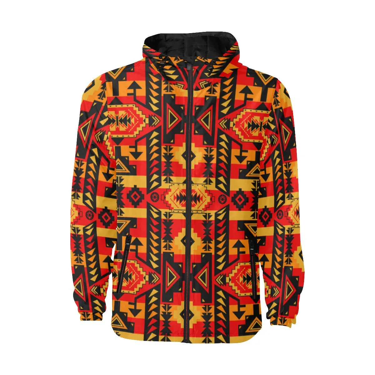 Chiefs Mountain Fire Unisex Quilted Coat