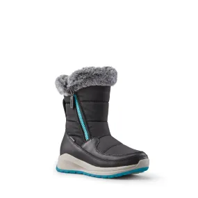 Cougar Starla Kid's Nylon Black/Teal Winter Boot