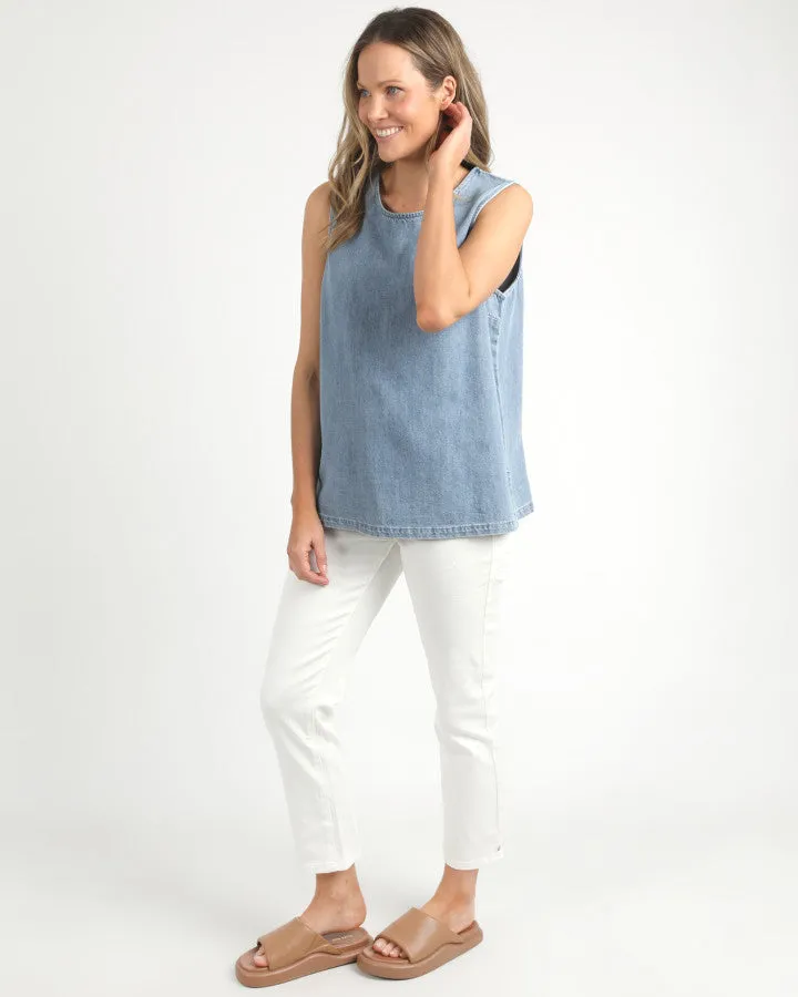 Curtis Chambray Tank