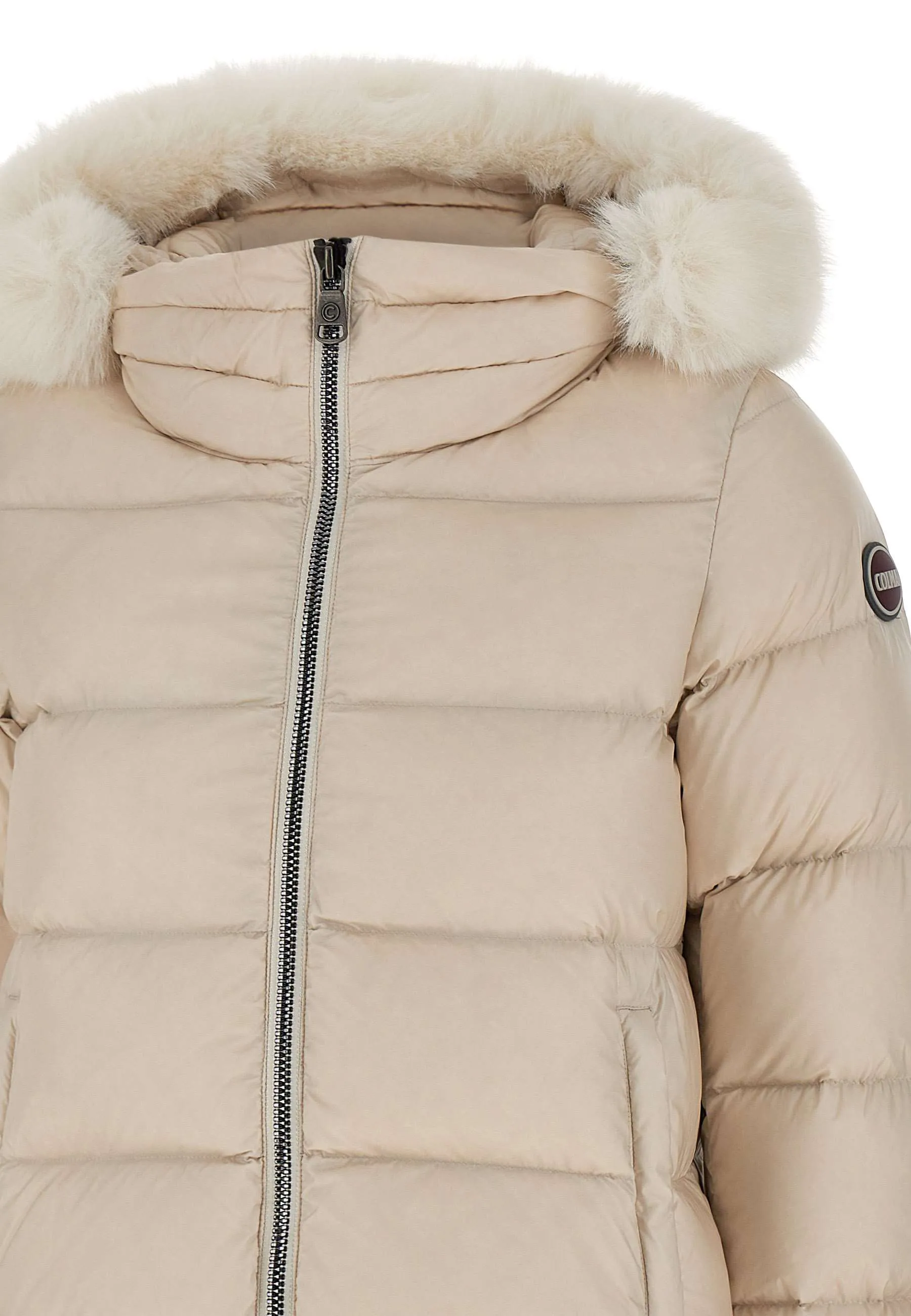 Deluxe Cream Women's Down Jacket