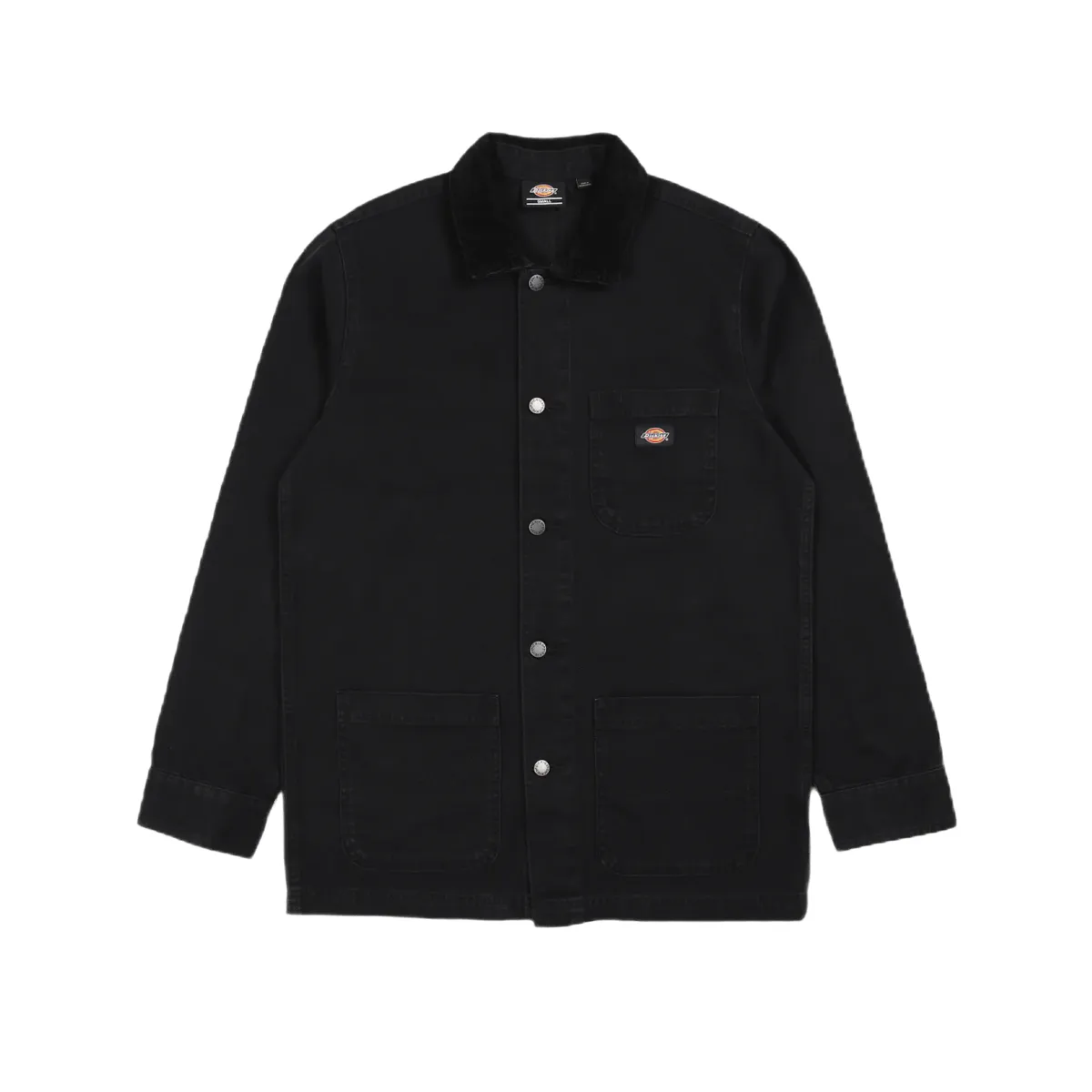 Dickies Duck Unlined Chore Jacket - Stonewashed Black