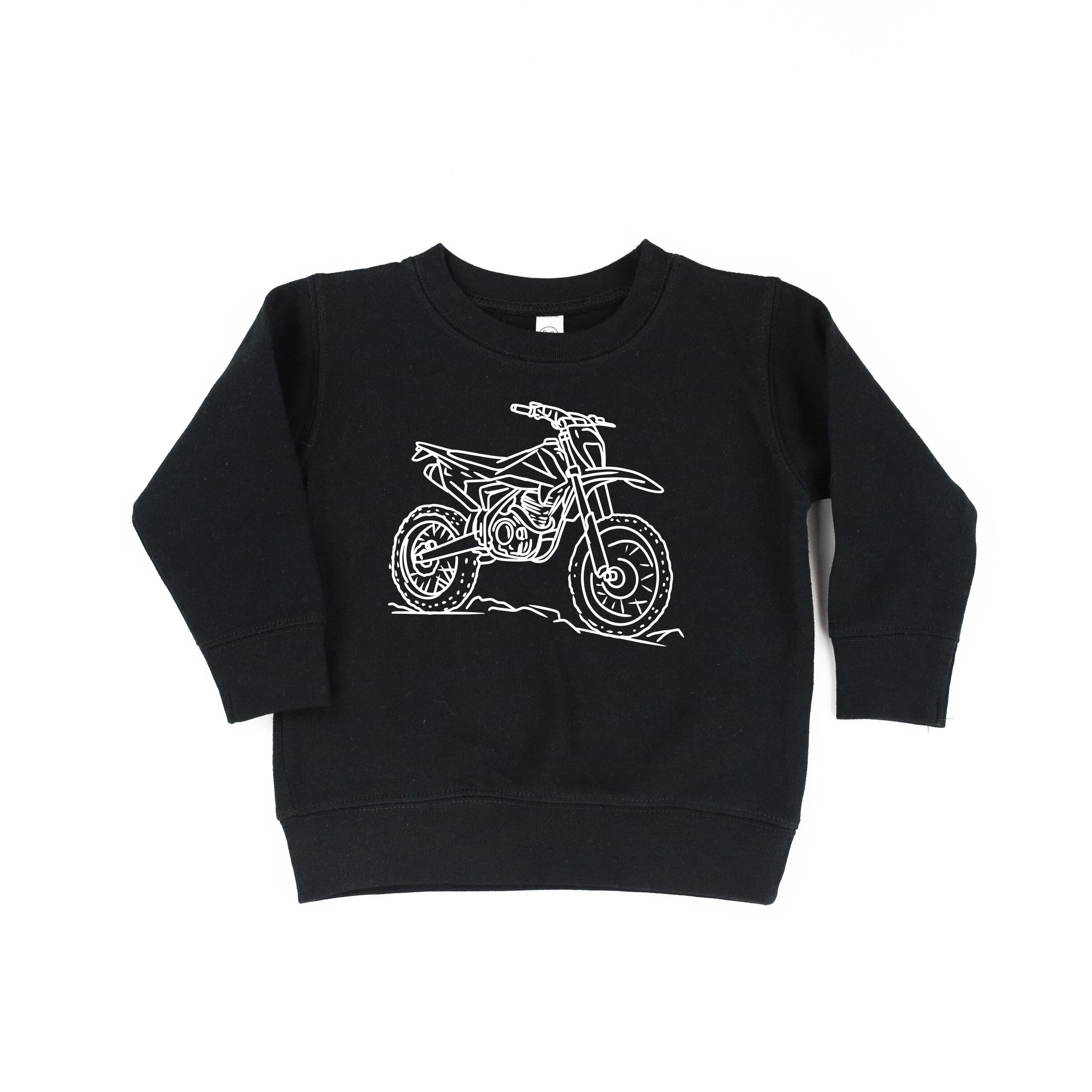 DIRT BIKE - Minimalist Design - Child Sweater