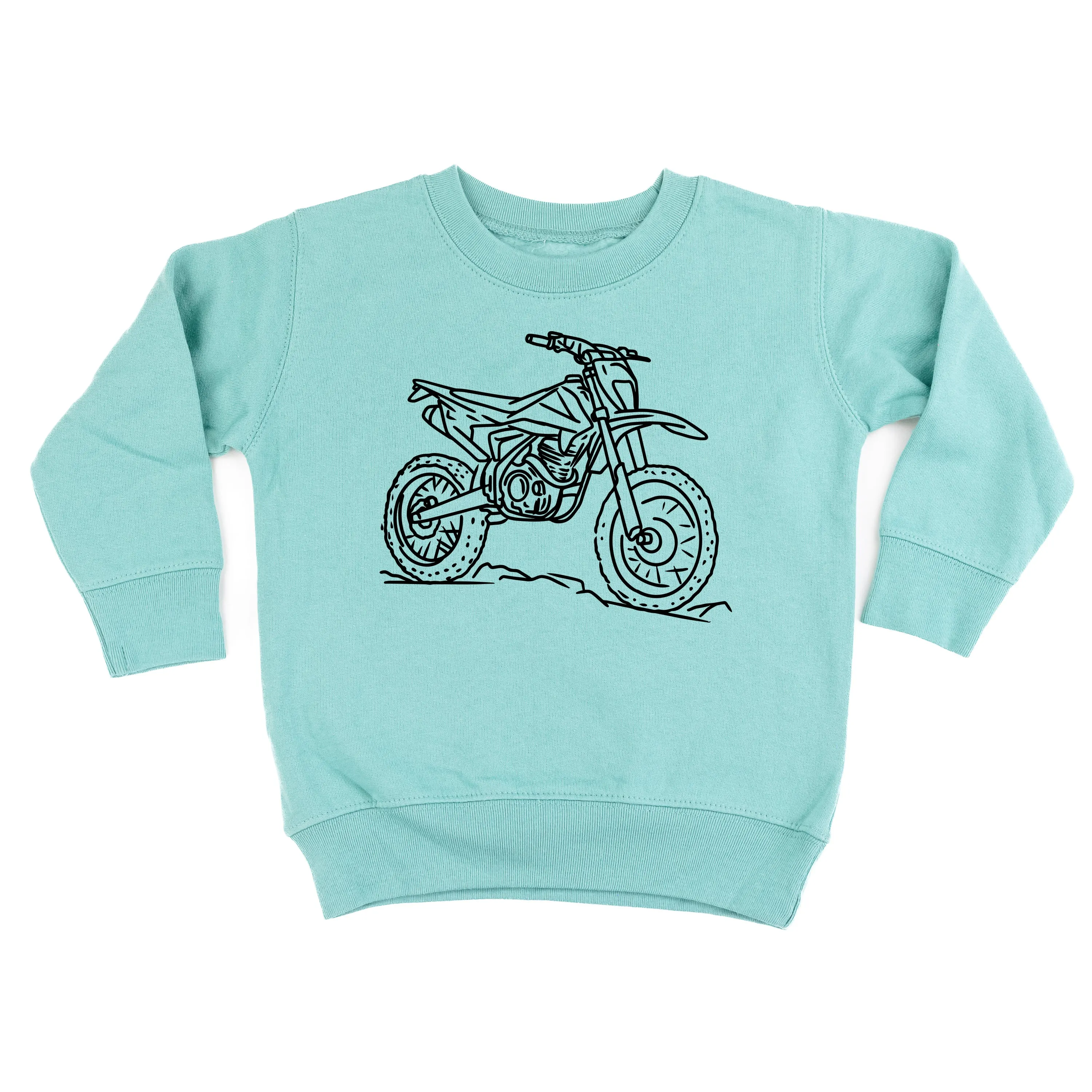 DIRT BIKE - Minimalist Design - Child Sweater