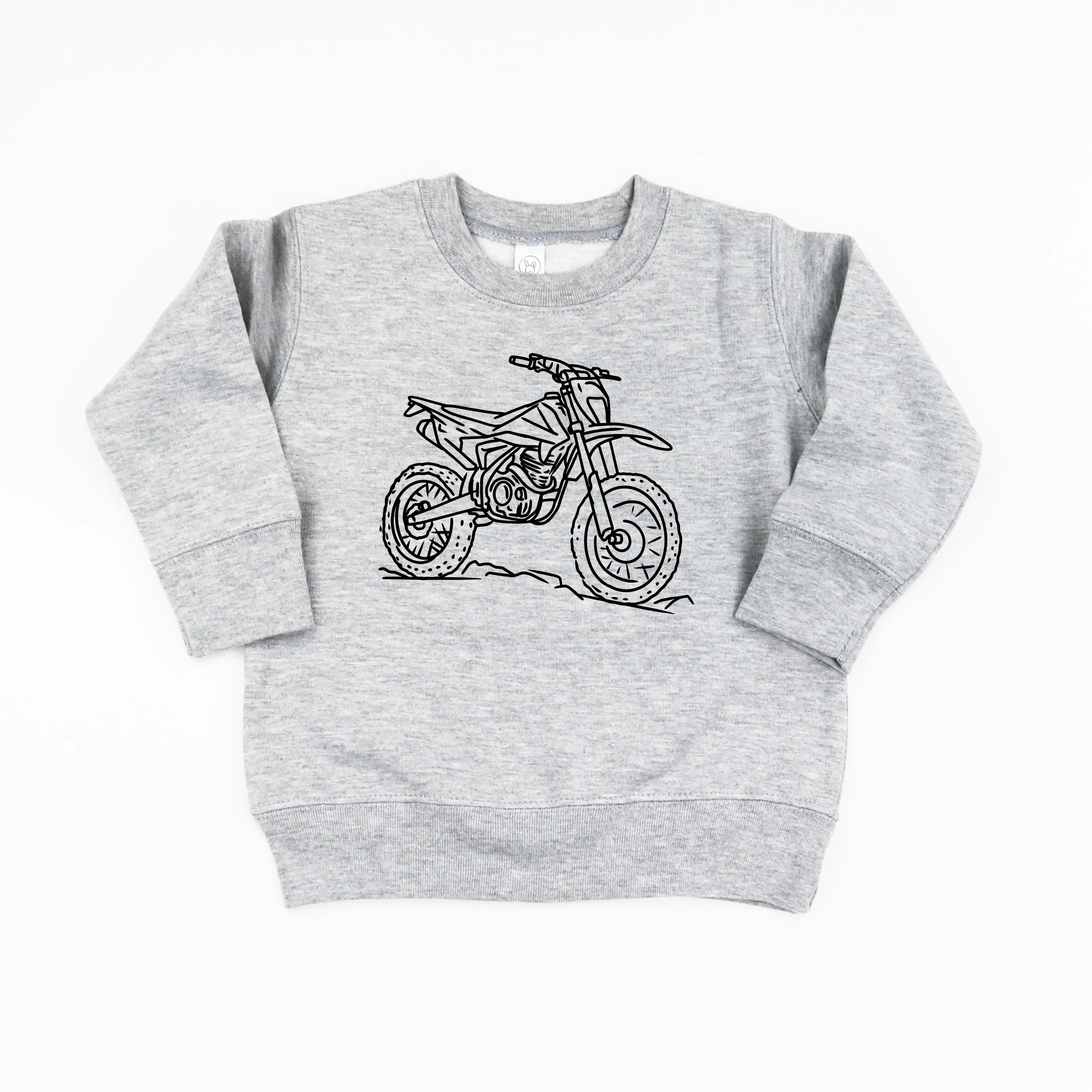 DIRT BIKE - Minimalist Design - Child Sweater