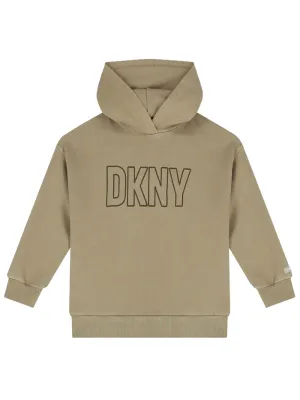 Dkny Sweater Logo Beige