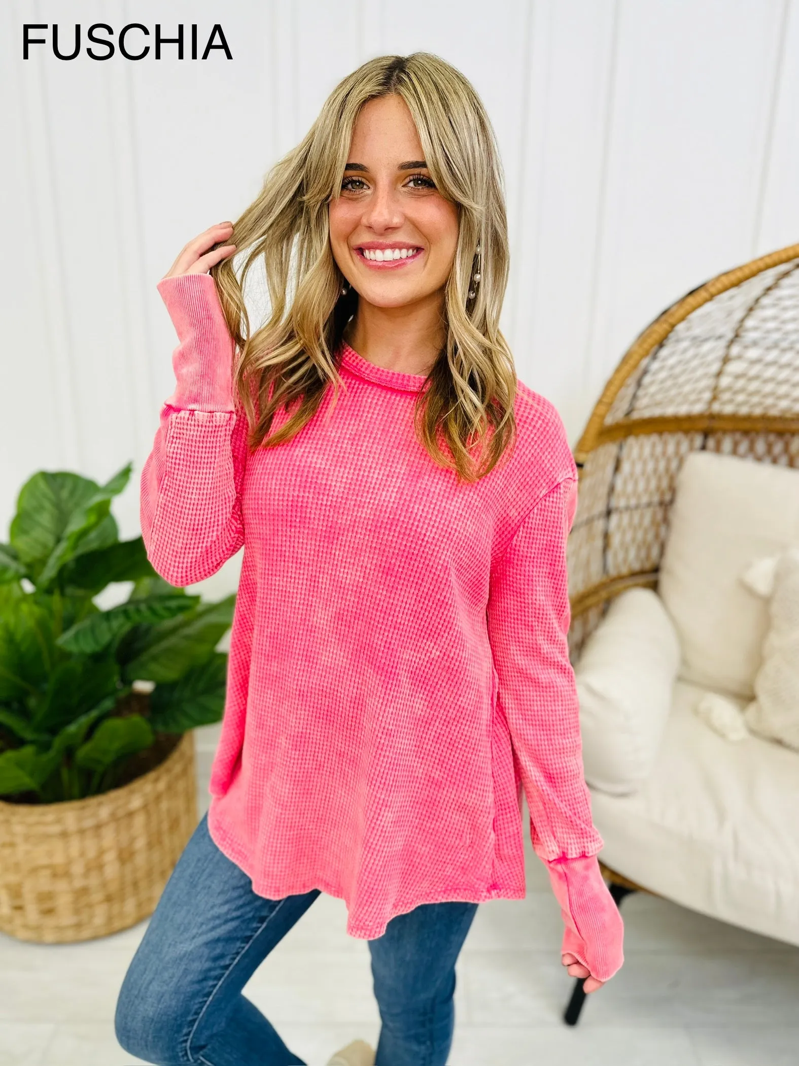 DOORBUSTER! Together Again Long Sleeve Top- Multiple Colors!