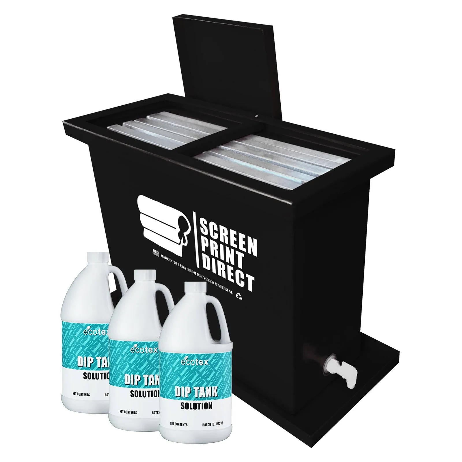 Ecotex® 30 Gallon Screen Printing Dip Tank