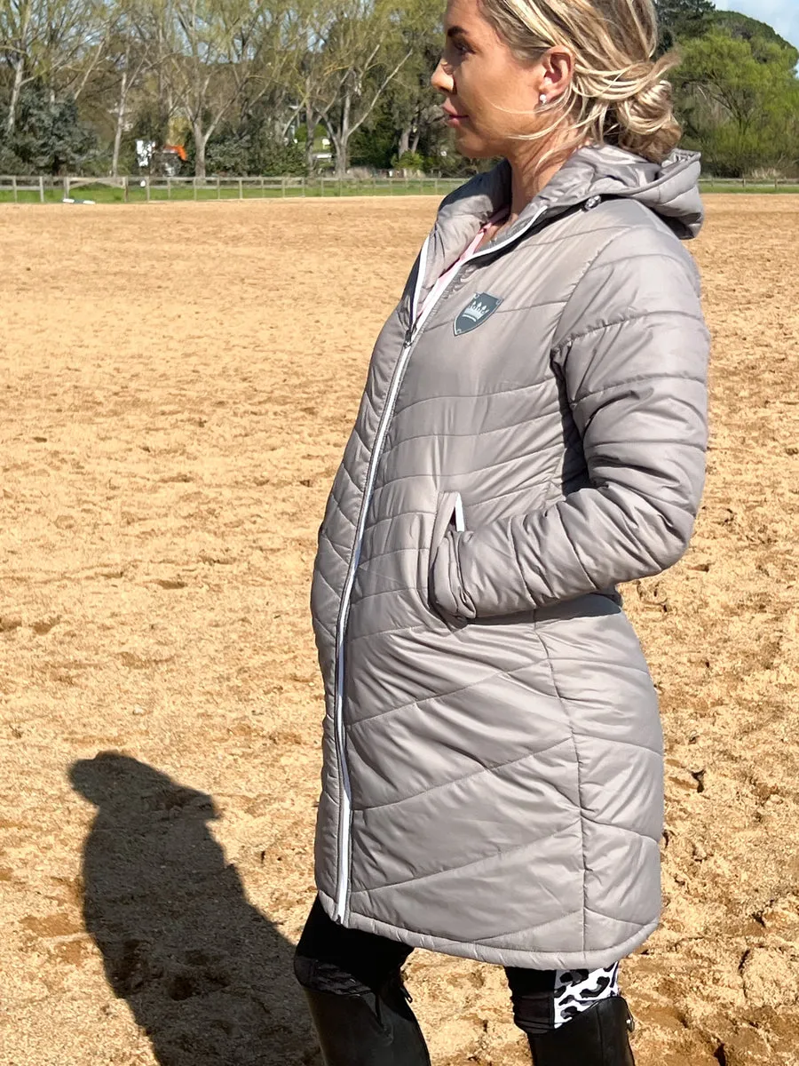 Empire Equestrian Long Quilted Jacket