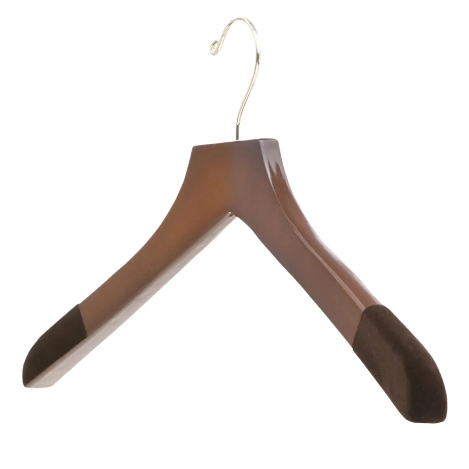 Extra-Large 21" Luxury Wooden Sweater and Polo Hanger