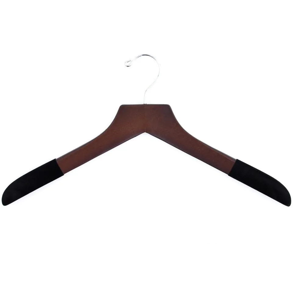 Extra-Large 21" Luxury Wooden Sweater and Polo Hanger