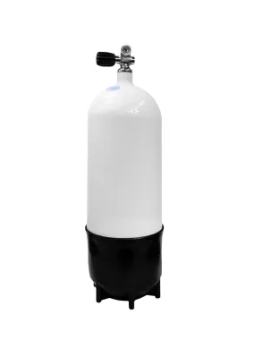 Faber 10.5L Scuba Tank with Boot and Valve