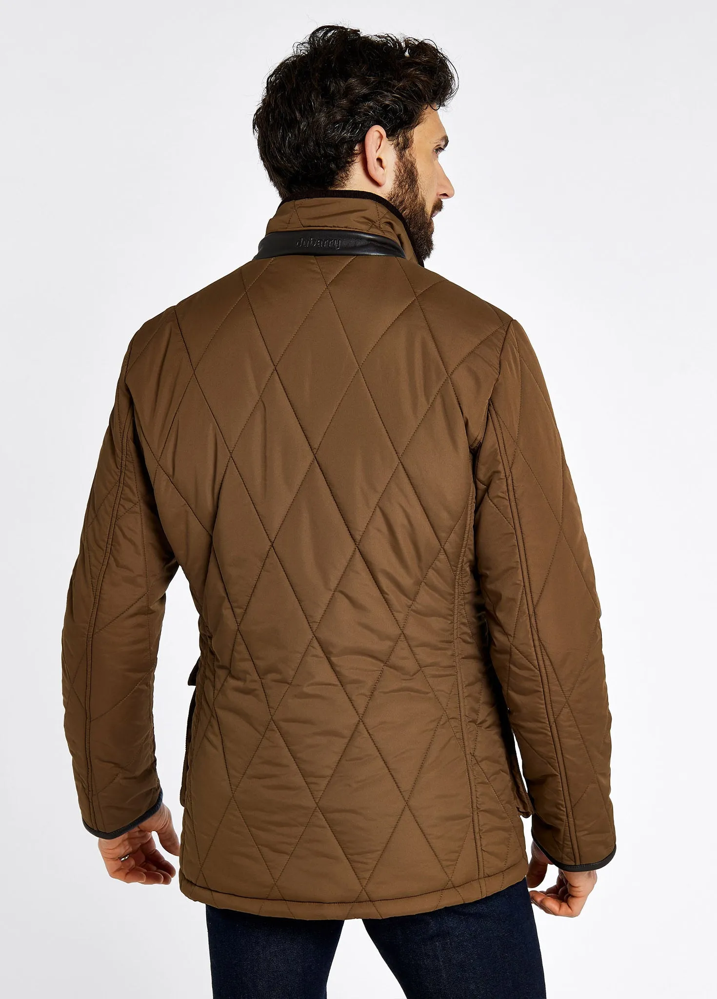 Farmley Men’s Quilted Jacket - Bronze