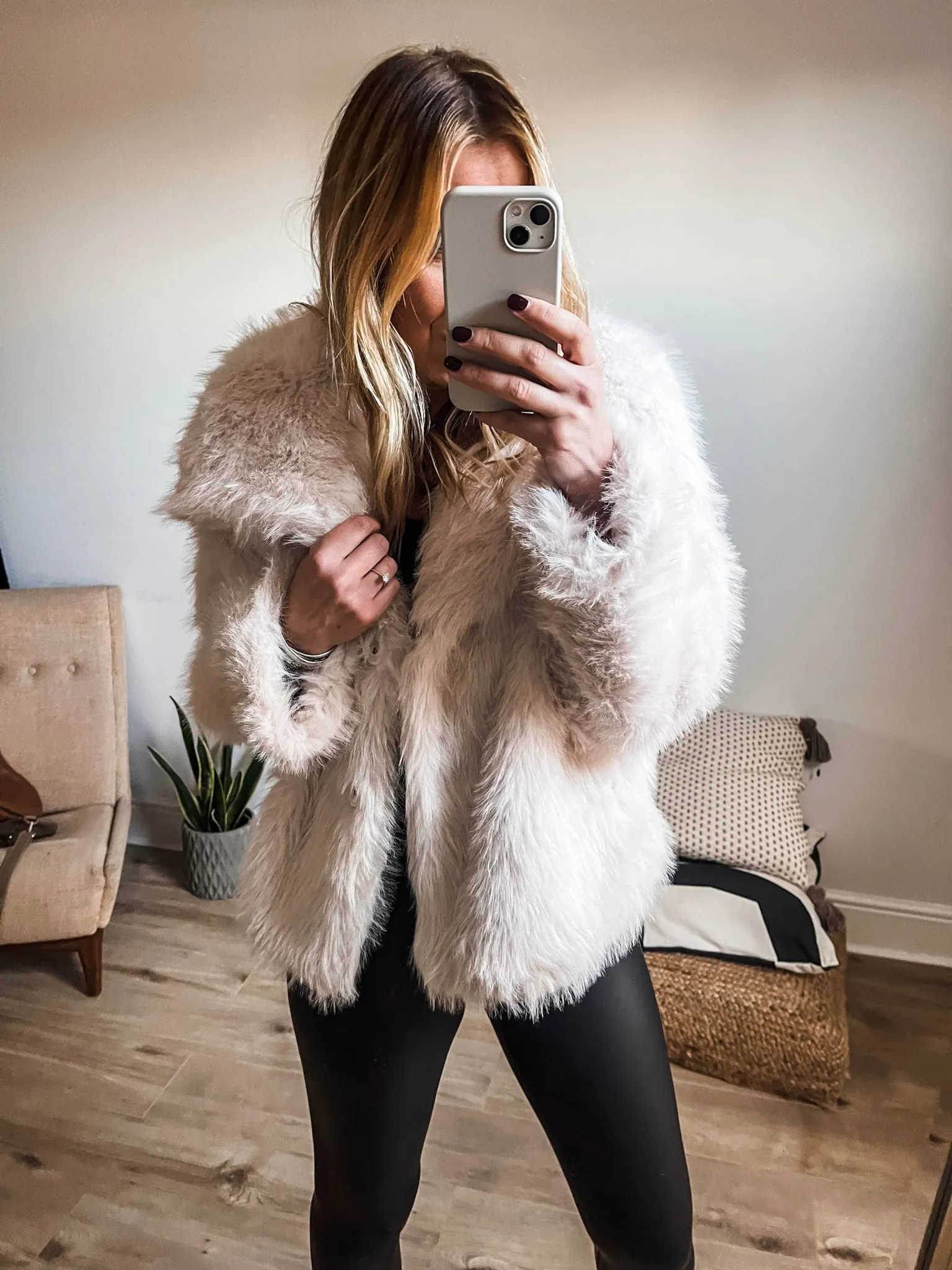 Faux Fur Short Coat