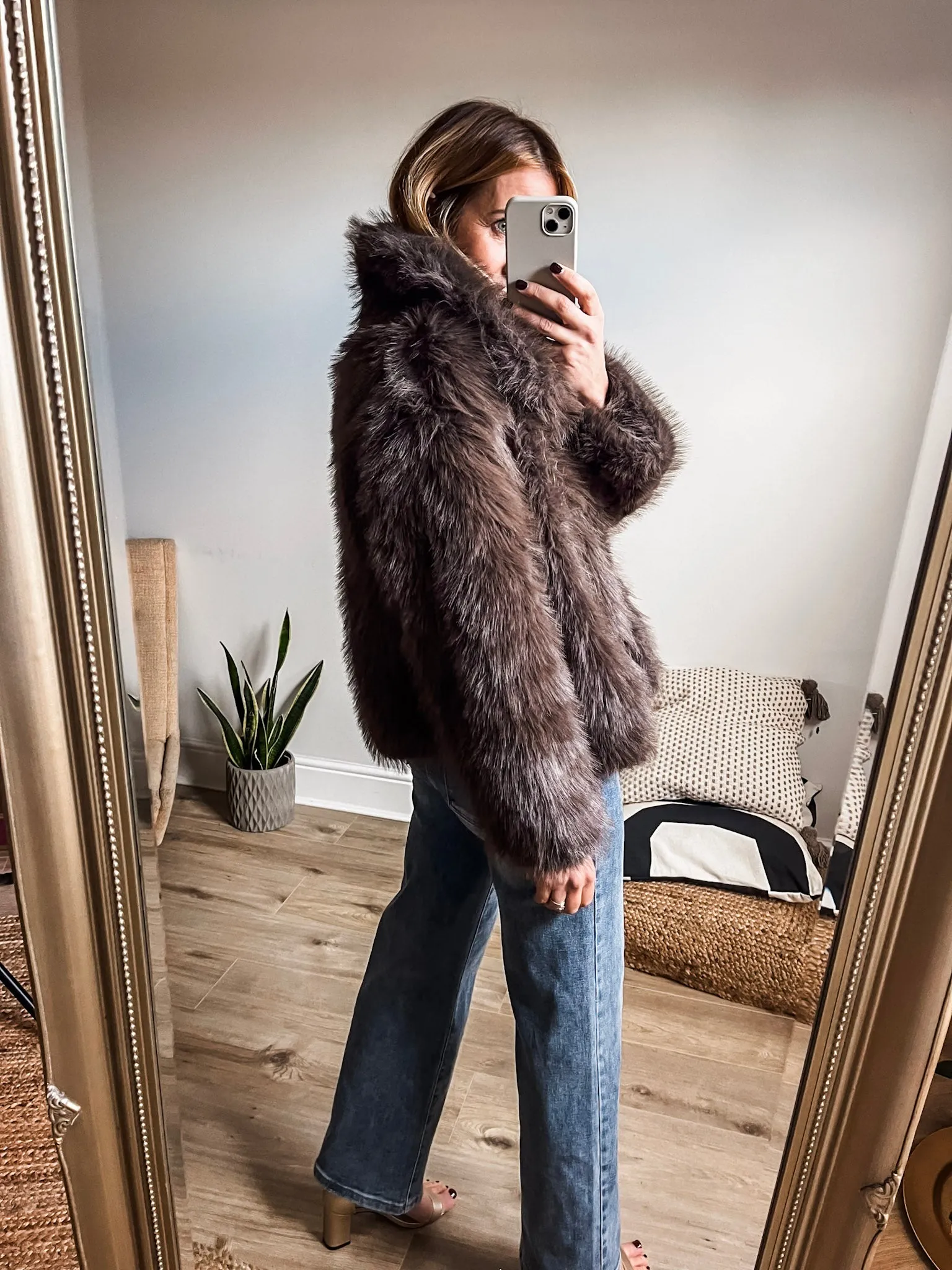 Faux Fur Short Coat