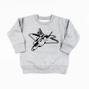 FIGHTER JET - Minimalist Design - Child Sweater