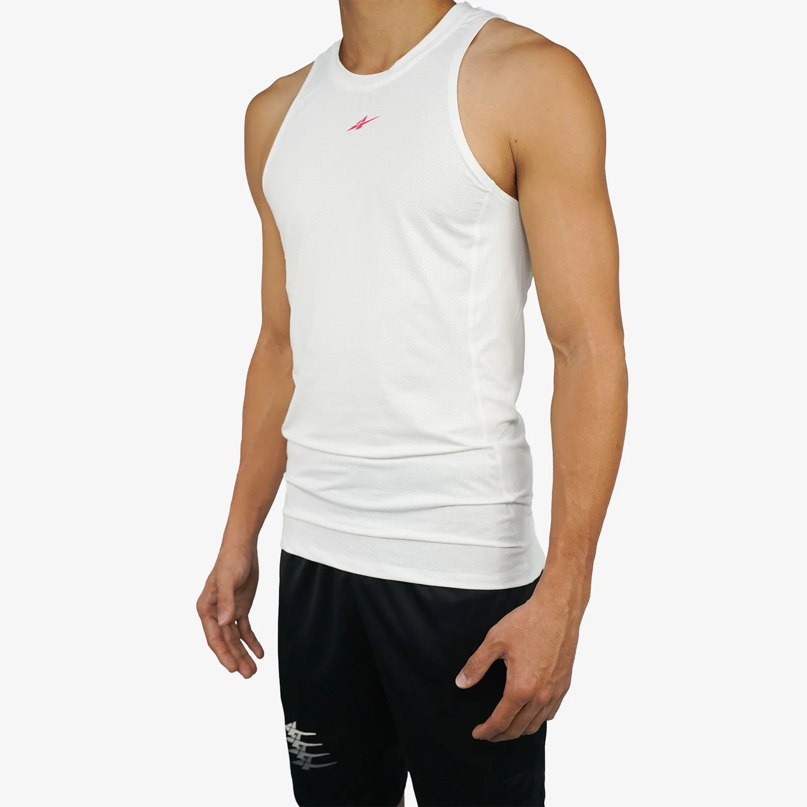 For Players Compression Tank Top - White