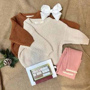 Girls Living Out Loud Knit Sweater