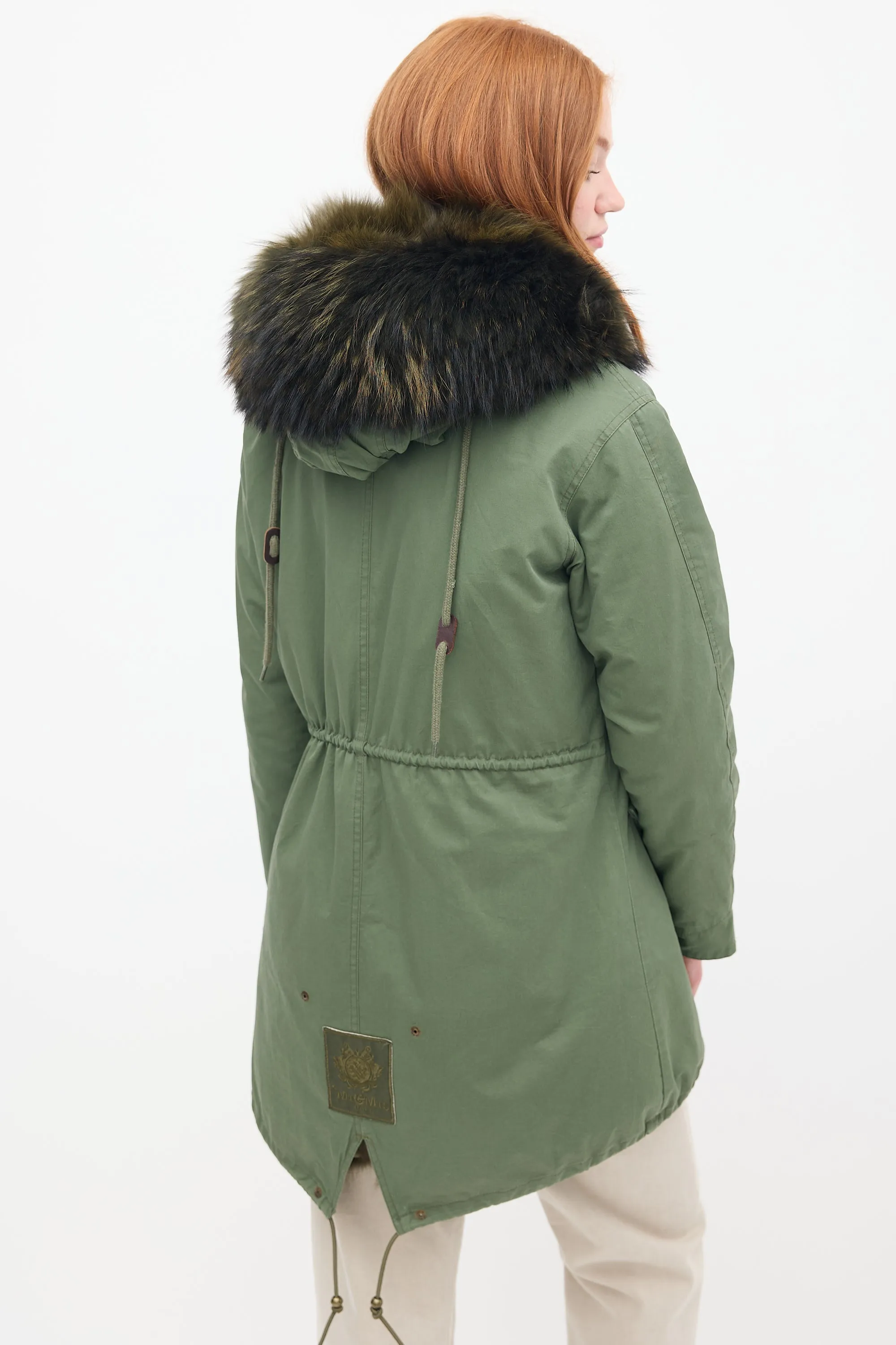 Green Fur 2-in-1 Parka