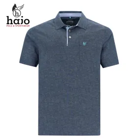 Hajo Stay Fresh Admiral Blue Polo Shirt Blue