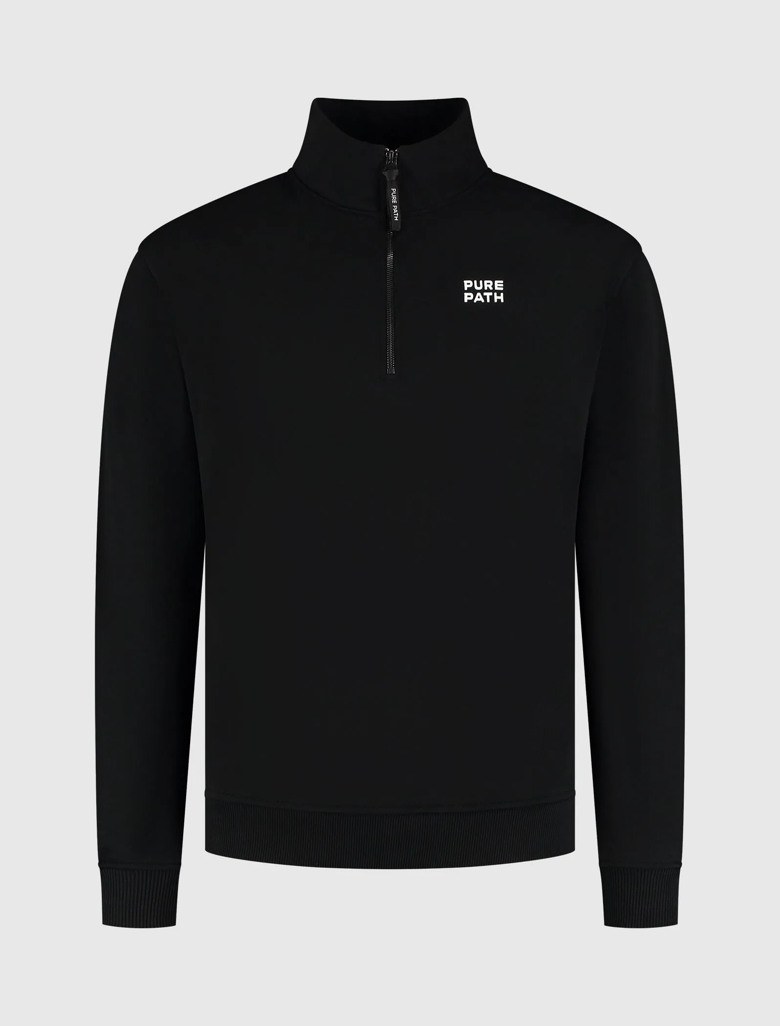 Halfzip HD Logo Sweater | Black