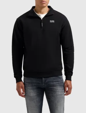 Halfzip HD Logo Sweater | Black