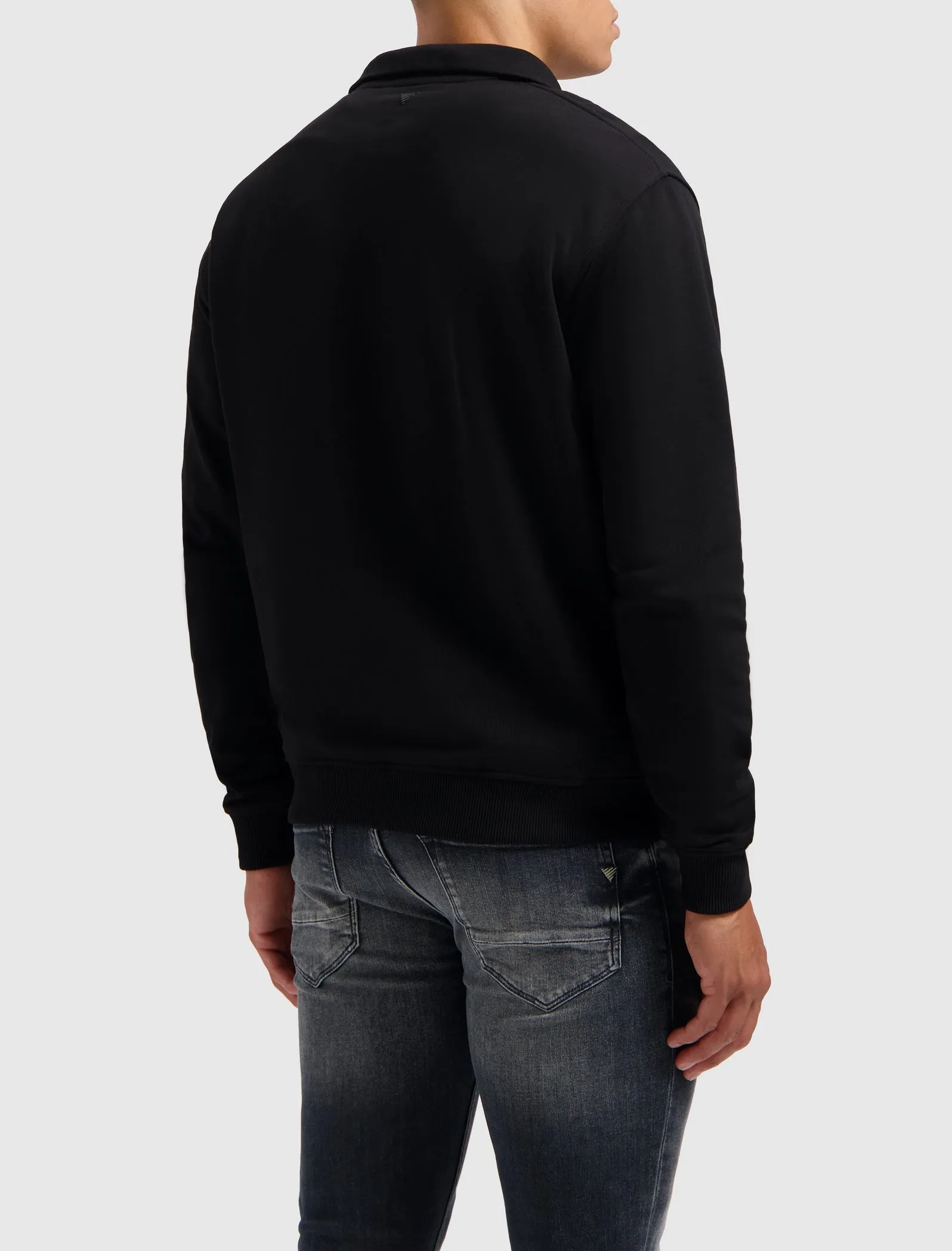 Halfzip HD Logo Sweater | Black