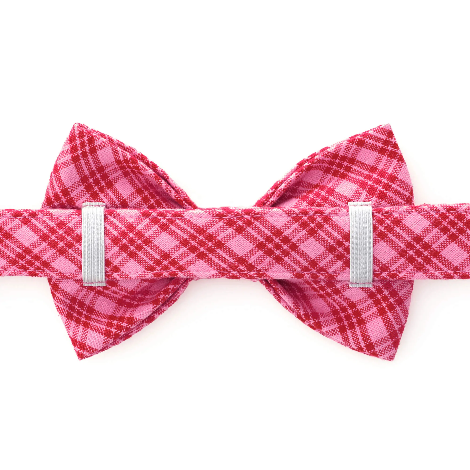 Heather Taylor Home x TFD Katherine Plaid Valentine Bow Tie Collar