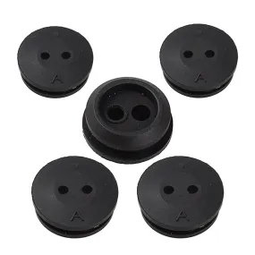 Hipa 7/8 (23mm) 2-Hole Fuel Tank Grommet for Homelite 560878002 Toro 51944 51945 51954 51955 51974 51975 Shindaiwa Kawasaki MTD Ryobi Trimmer 5 Pack