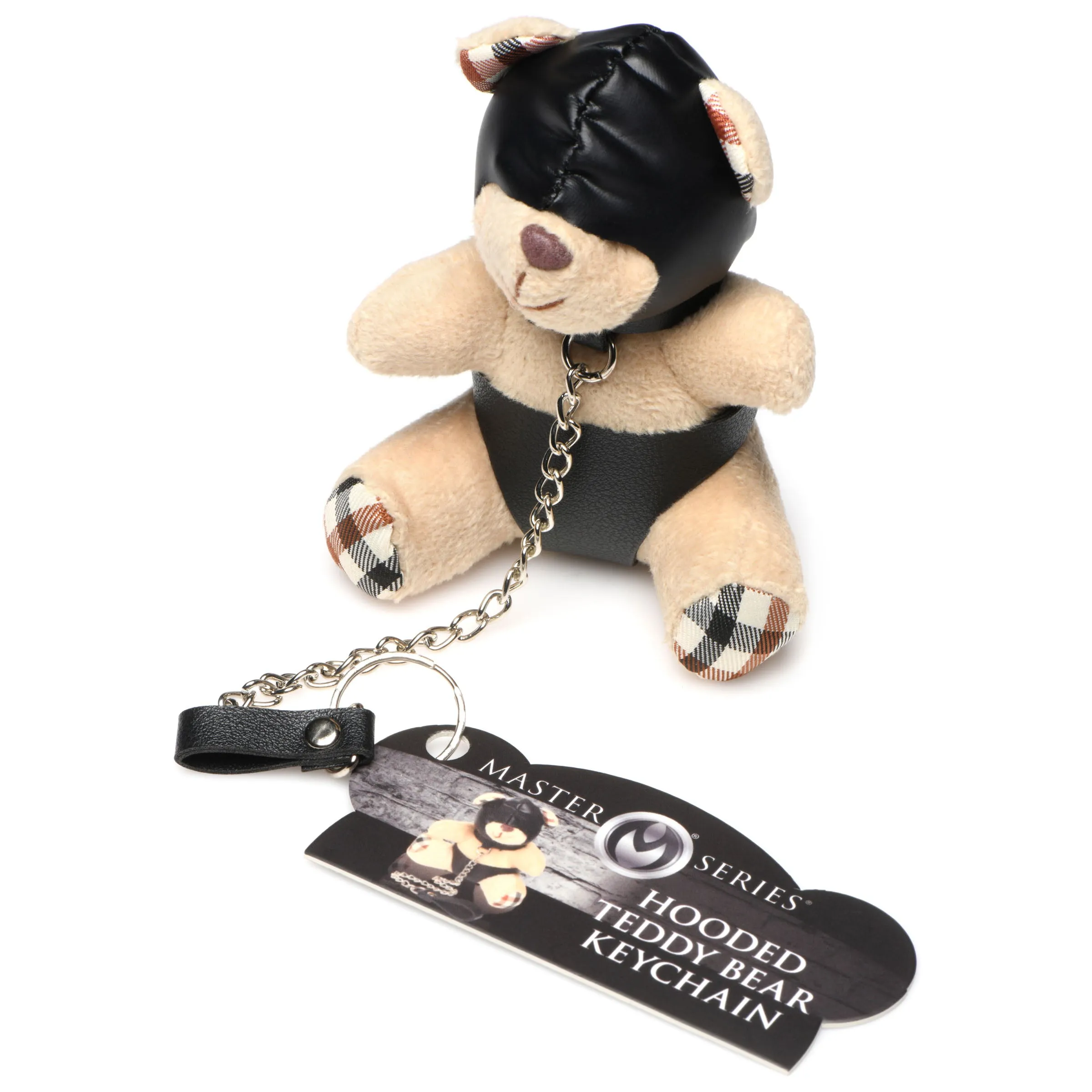 Hooded Teddy Bear Keychain